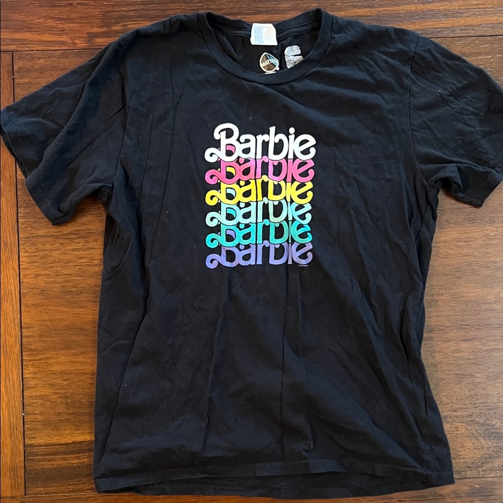 Mattel Black Barbie Short Sleeve Tee